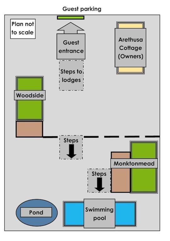'Monktonmead Lodge' In Secluded Setting, With Private Indoor Pool. Ryde  Esterno foto